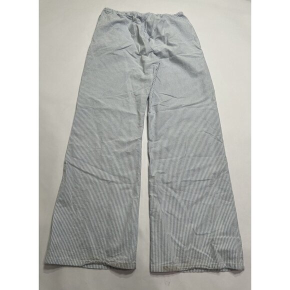 St. George Cape May Pants in Blue and White Stripes - Picture 4 of 5